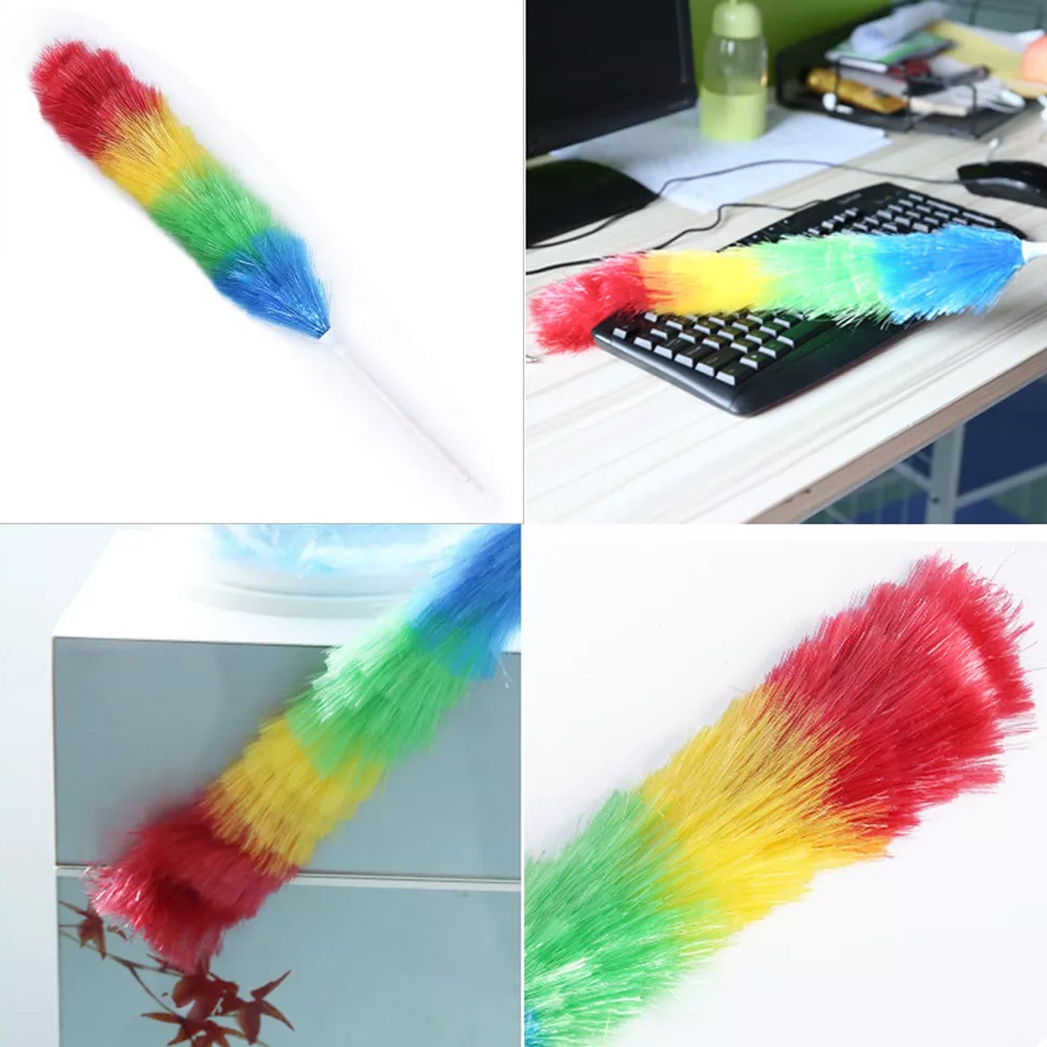 6321 Colorful Feather Duster | Microfiber Duster for Cleaning | Dusting Stick | Dusting Brush DeoDap 6321 Colorful Feather Duster | Microfiber Duster for Cleaning | Dusting Stick | Dusting Brush DeoDap